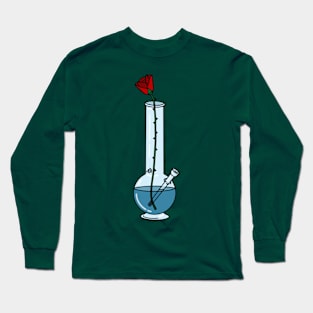 Rose Bong Long Sleeve T-Shirt